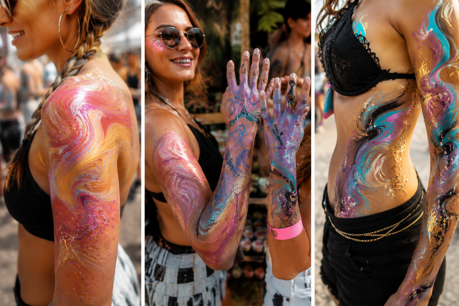 🌈 Body Marbling Experience