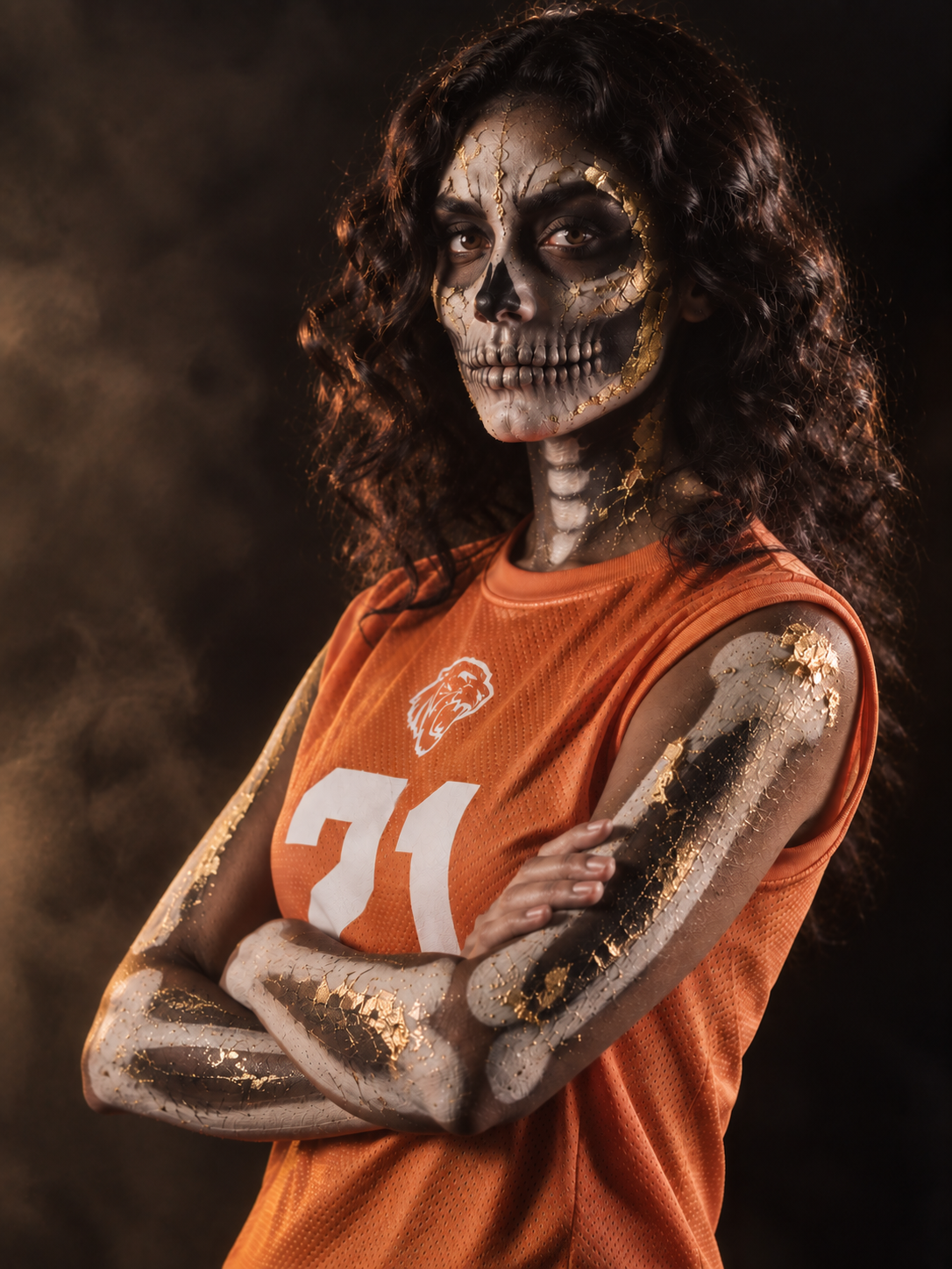 Maquillage d'halloween